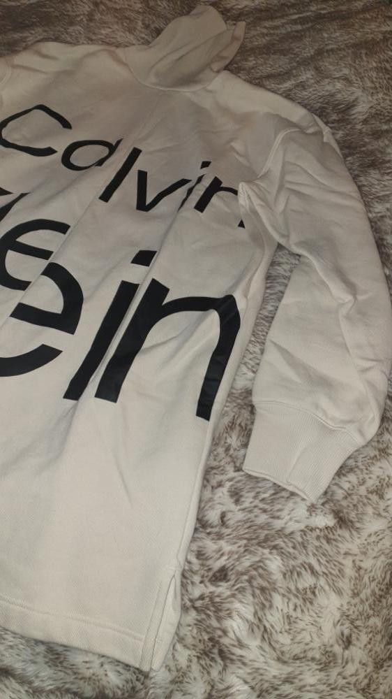 Calvin Klein síð rúllukraga peysa st.XL