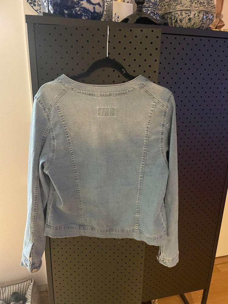 Jeans jakke kort, XL