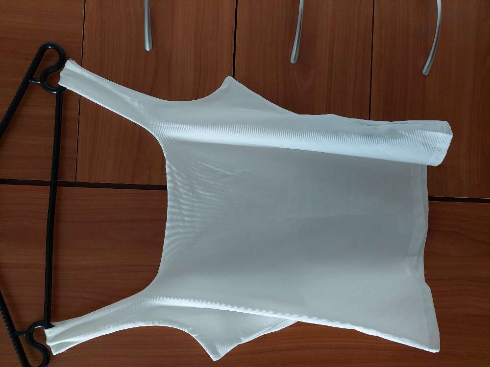 Hvítur fínn toppur str small