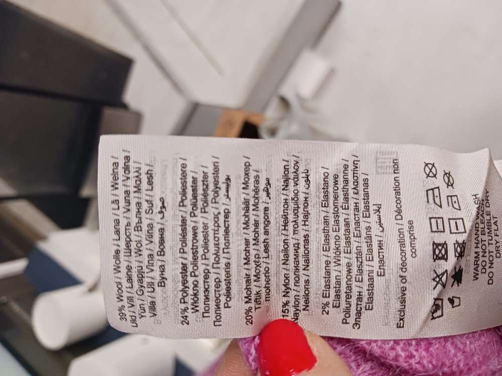 Selected femme pinkki neule XL