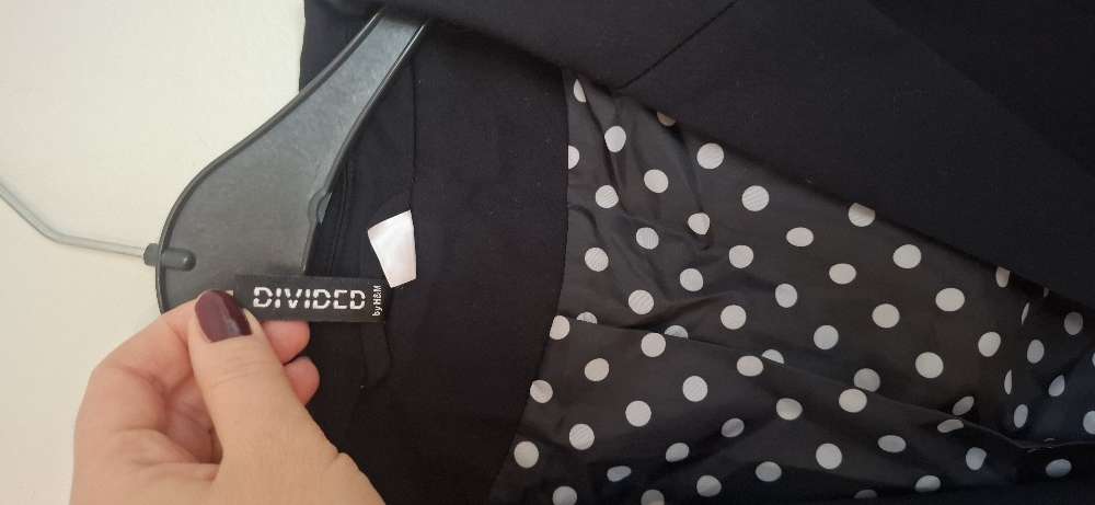 St. 38 svartur H&M jakki