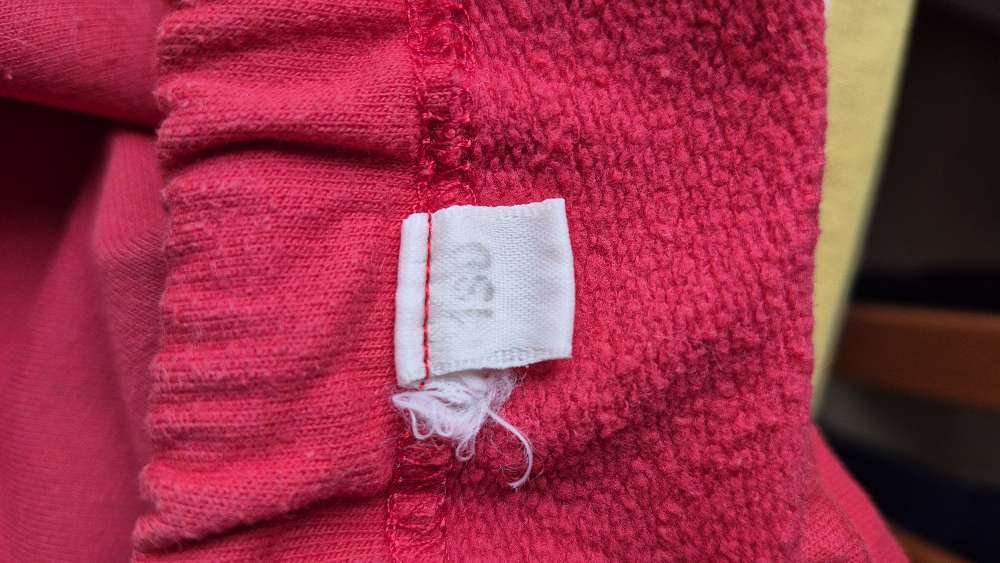 Puuvilla pun. Hame koko 130