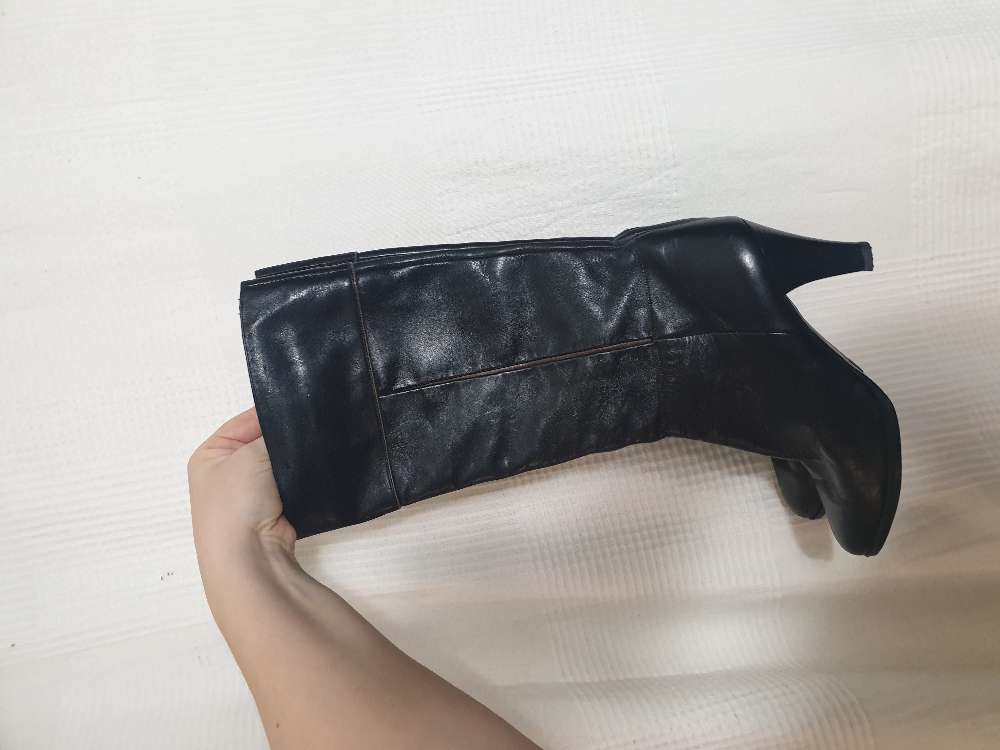 Vintage nahka saappaat 37 38
