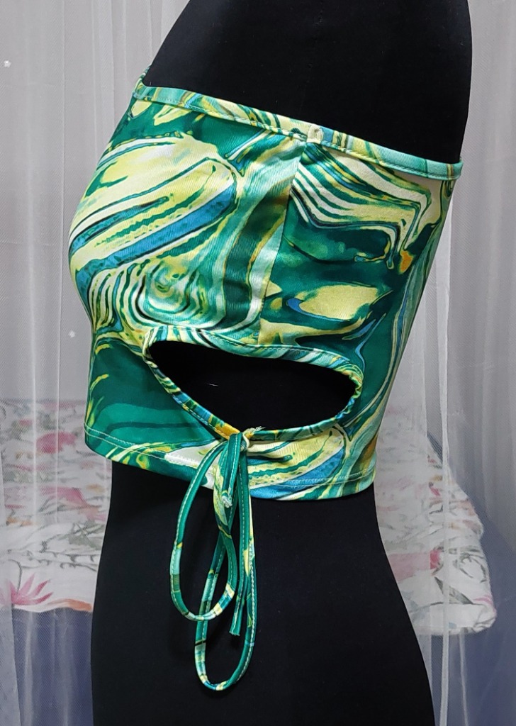 Vihreä bikini yläosa koko 38
