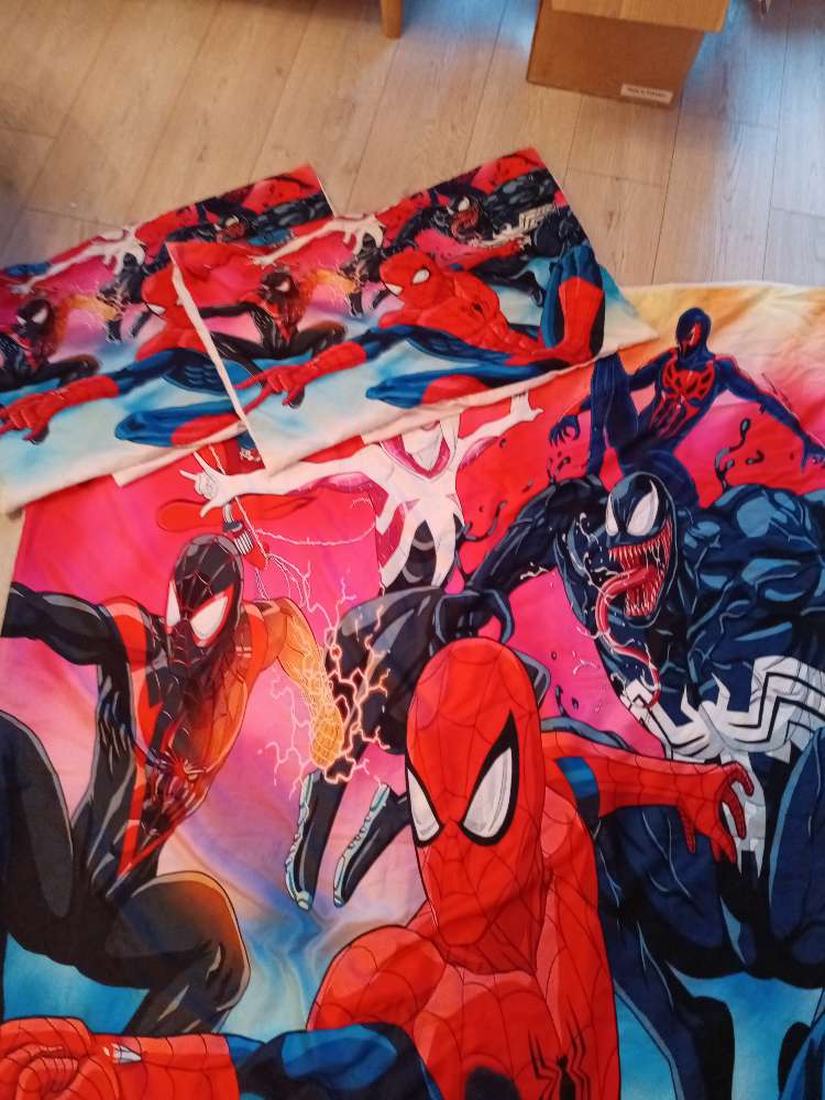 Spiderman sænguföt