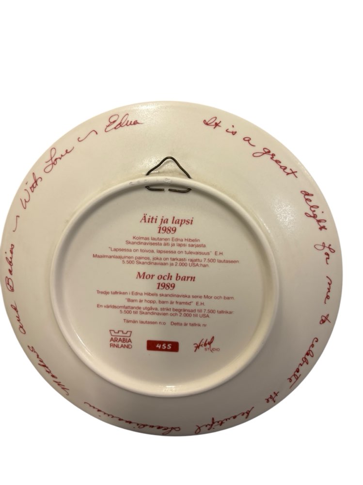 Arabia äiti ja lapsi 1989, 455