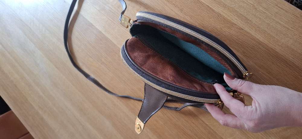 Leður Valentina vintage hliðarveski