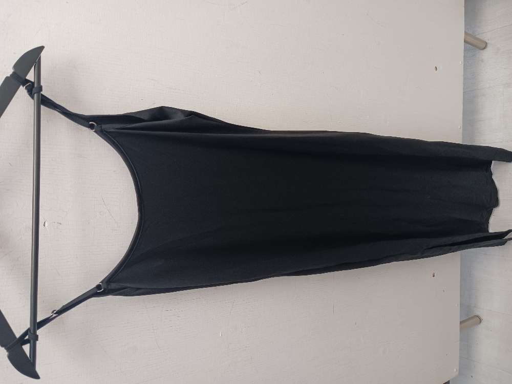 House musta pitkä mekko L