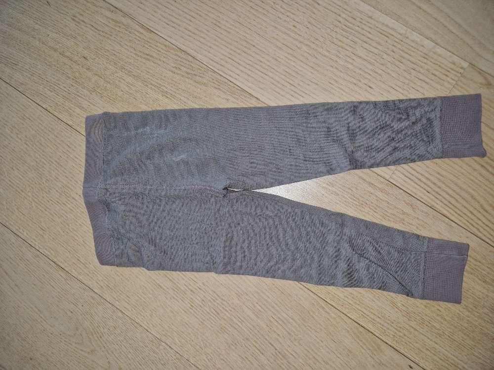 Str92 brun ullmiks tights