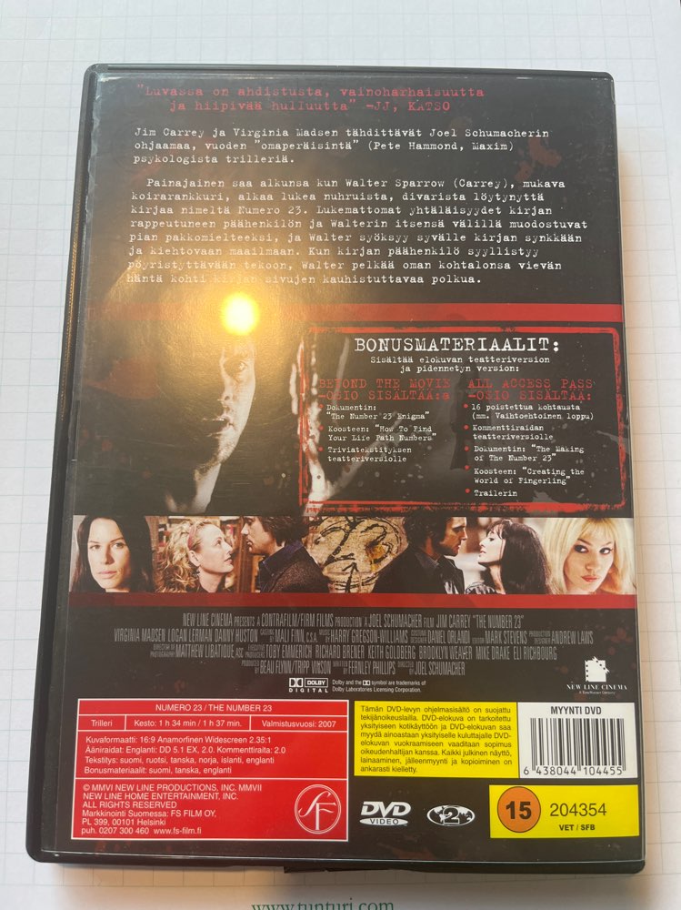 Numero 23/DVD