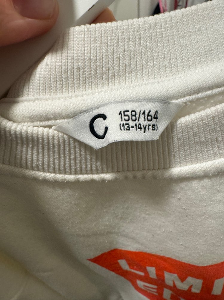 Valkoinen gollege, 158/164 cm