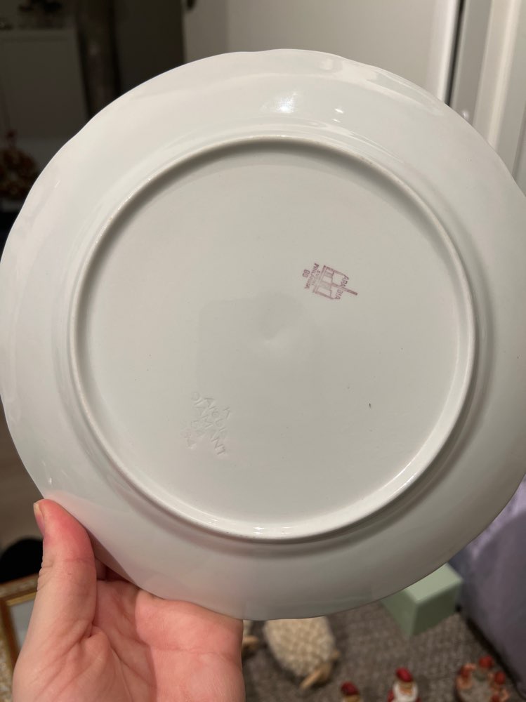 Arabia kultareuna lautanen