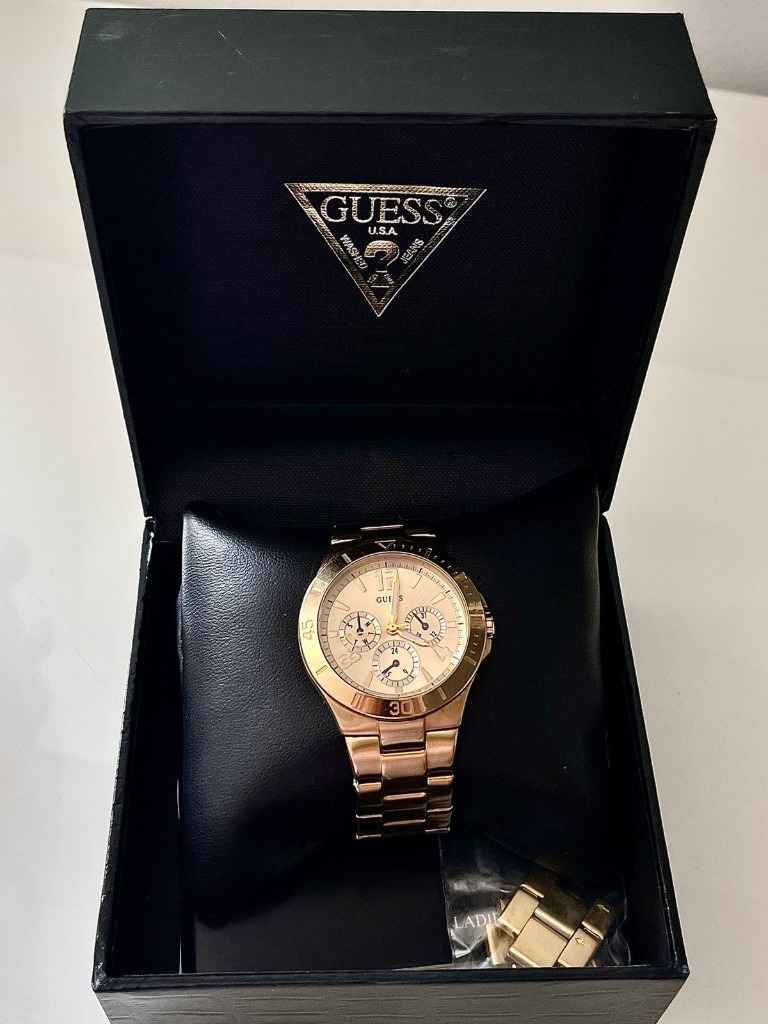 Guess Gulltonet stål Ø38 mm - W13545L1