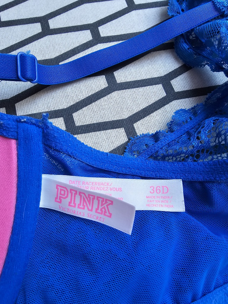 Bh str 36D ,Viktoria secret .blå 