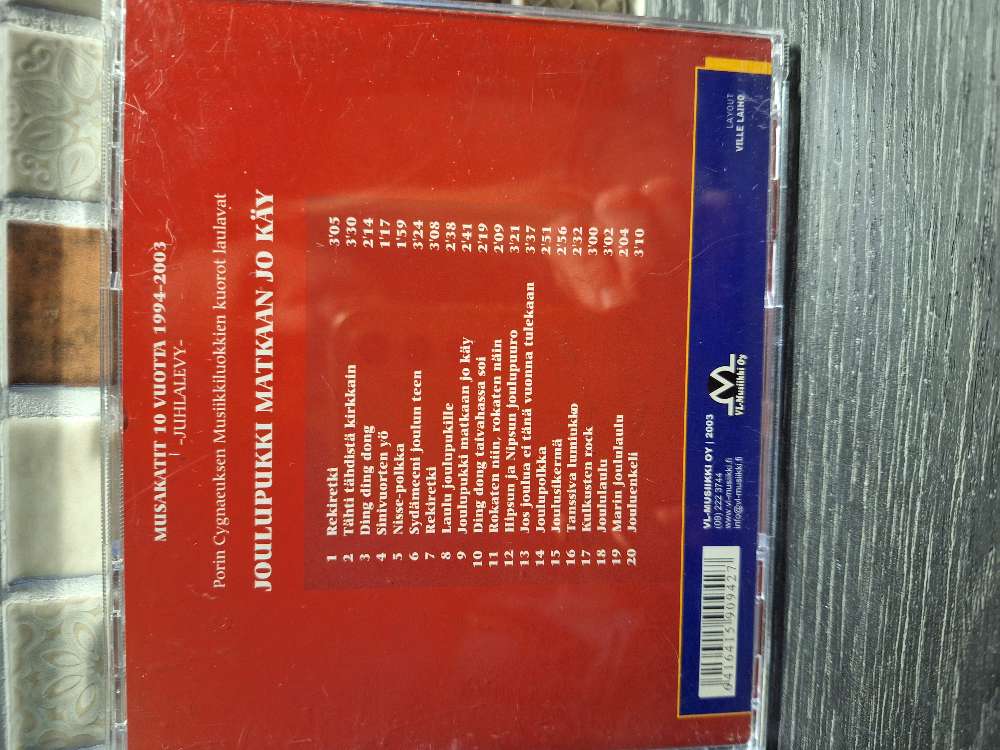 CD, Joulupukki matkaan jo käy
