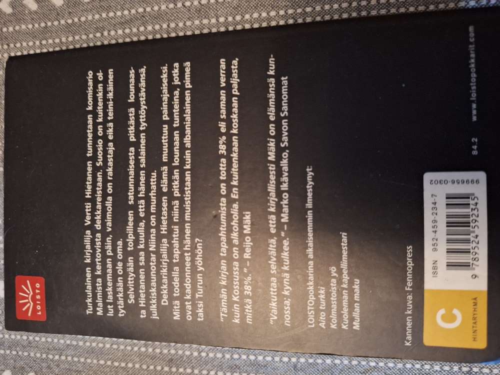 Pokkari/ Reijo Mäki, Pitkä lounas