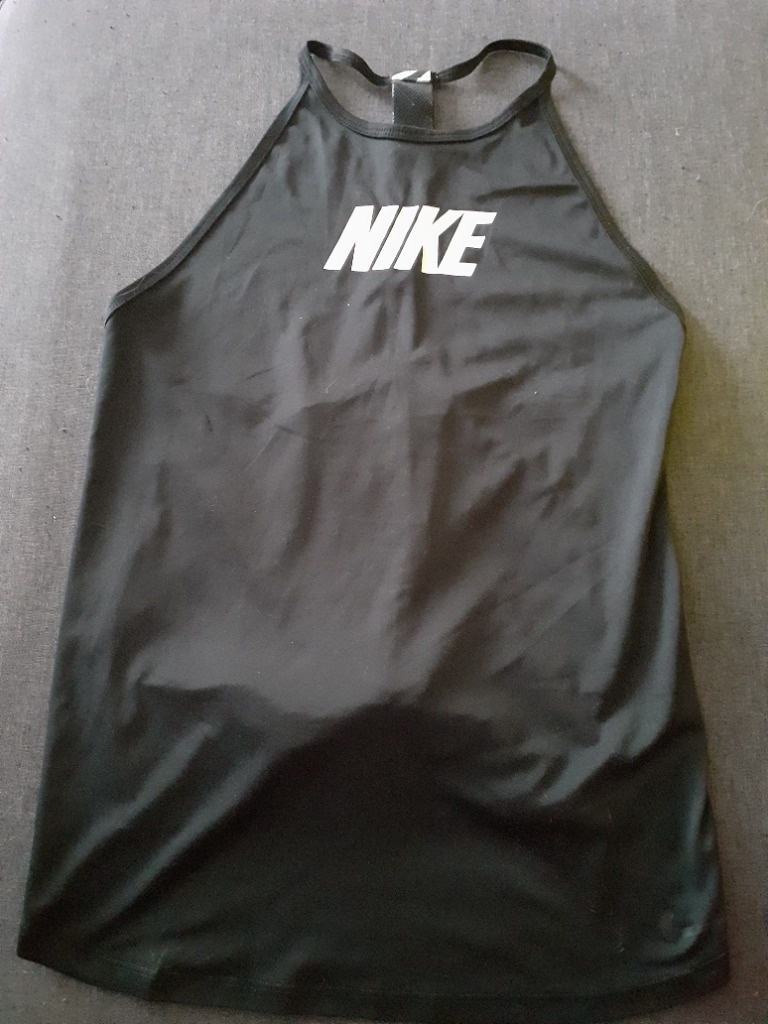 Nike svartur hlýrabolur ca S
