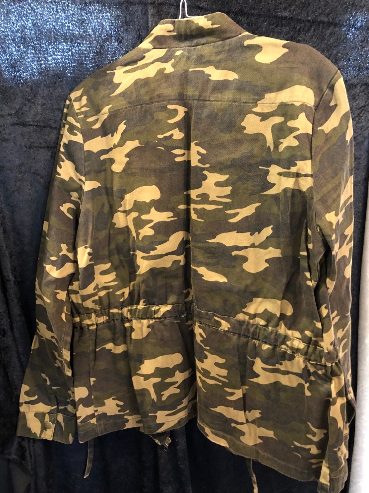 Caddis Fly: Camouflage jakke str. M
