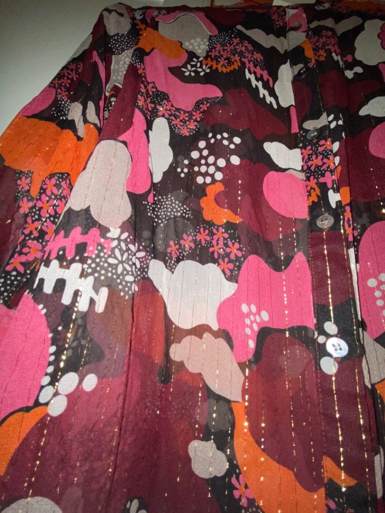 Julie Fagerholt - Flerfarget bluse