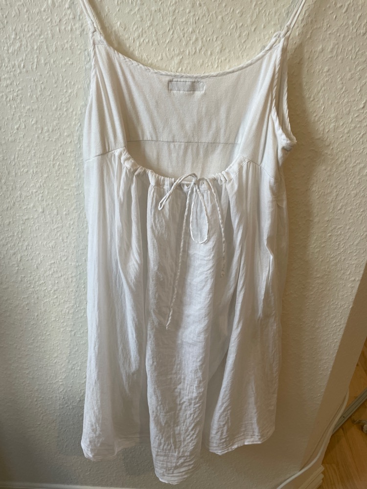 Hvid kjole SF