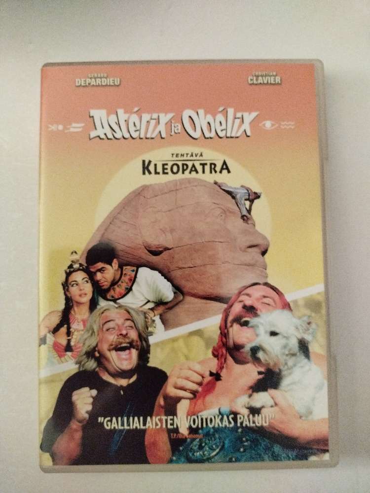 DVD Asterix ja Obelix tehtävä Kleopatra