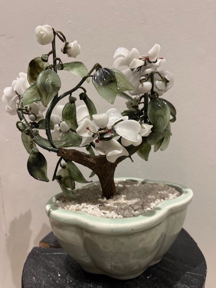 Lasinen bonsai -puu