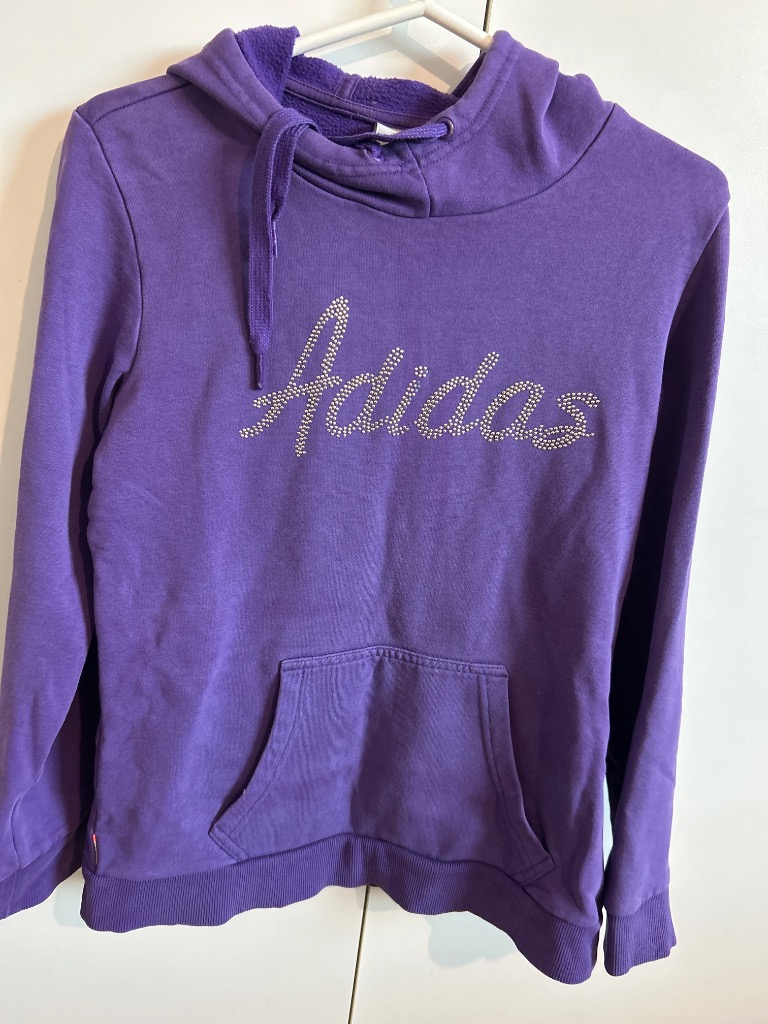 Adidas huppari S/M lila
