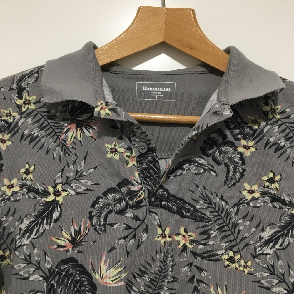 Dressmann t-paita, kukkakuvio