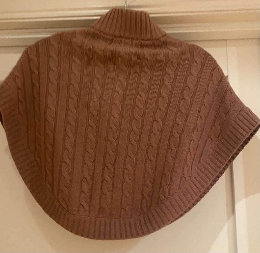 Poncho Massimo Dutti kanel