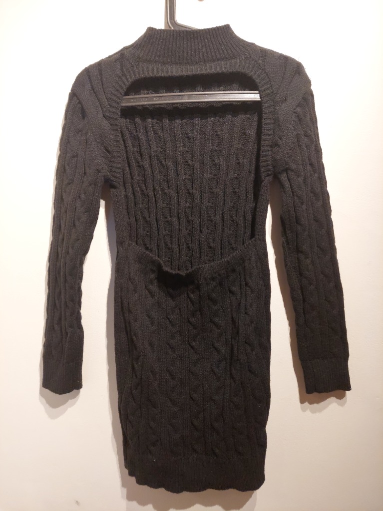 Kaðla peysukjóll XS