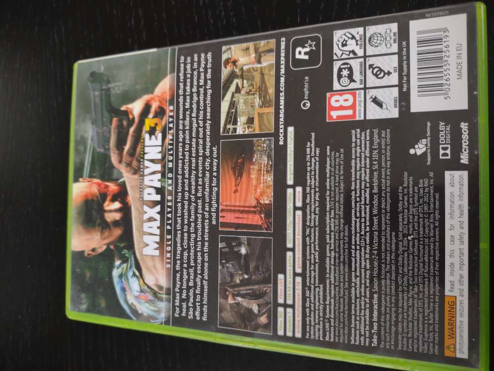 Max Payne 3 (2disc)