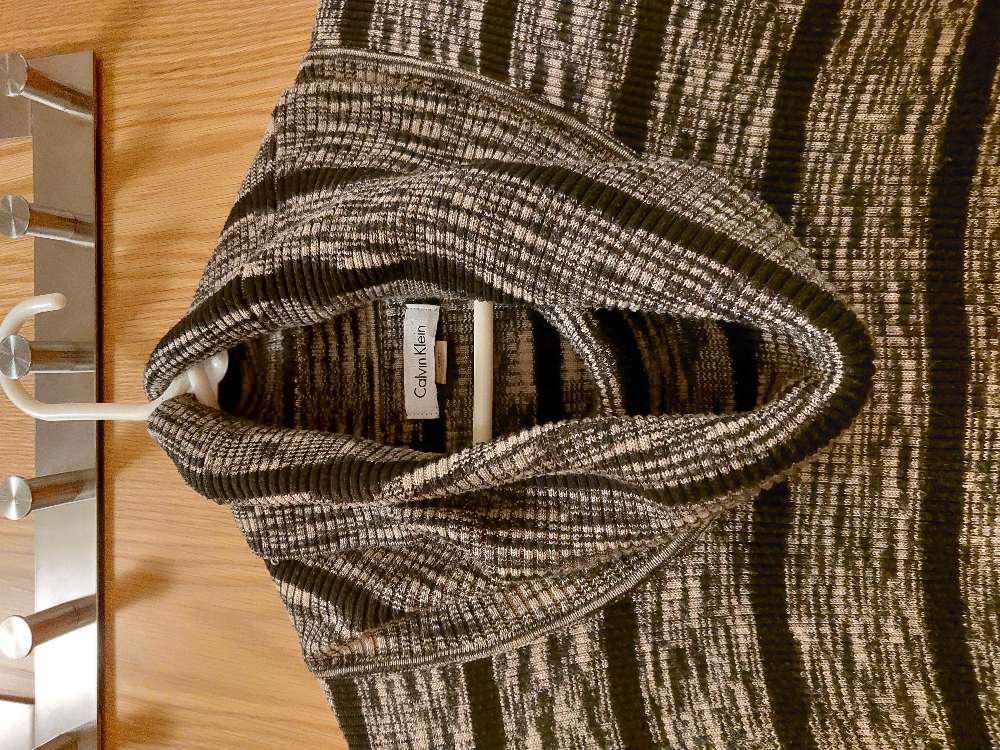 Calvin Klein kjóll m/rullukraga st L