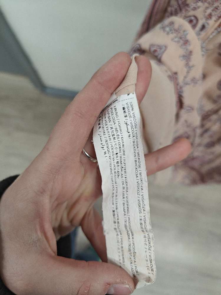 Mango vaaleanpunainen mekko, S