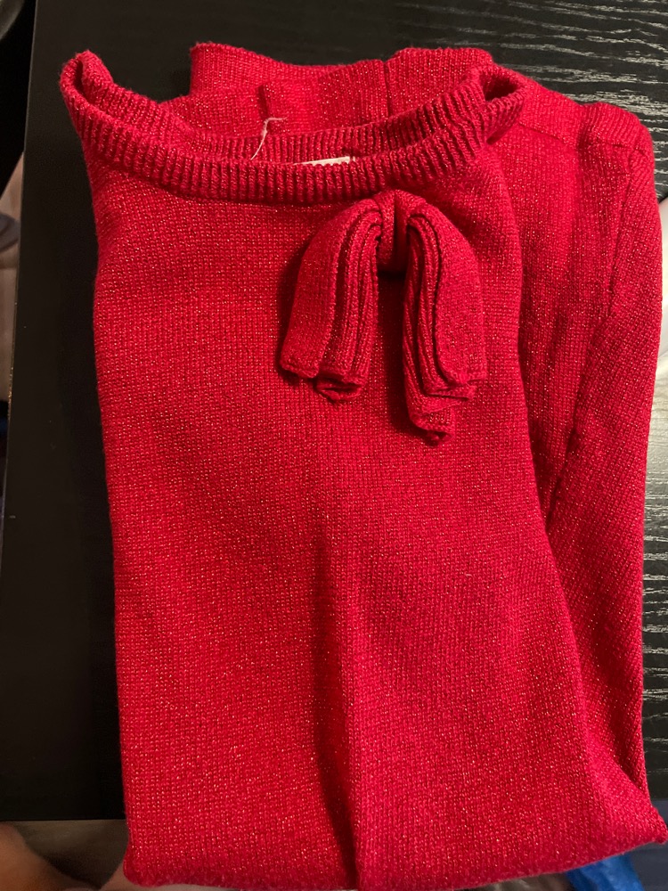 H&M rød kjole - str. 98/104