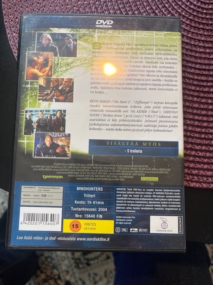 Mindhunters/DVD