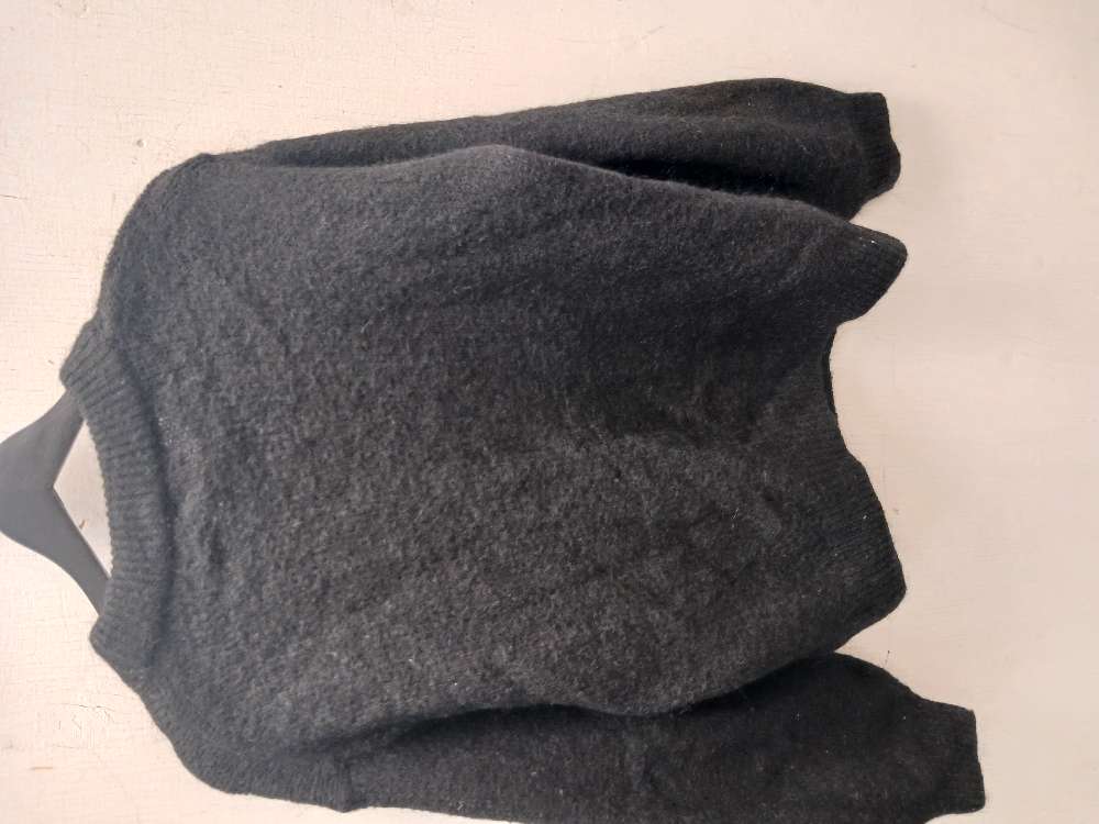 Lindex musta neule XS