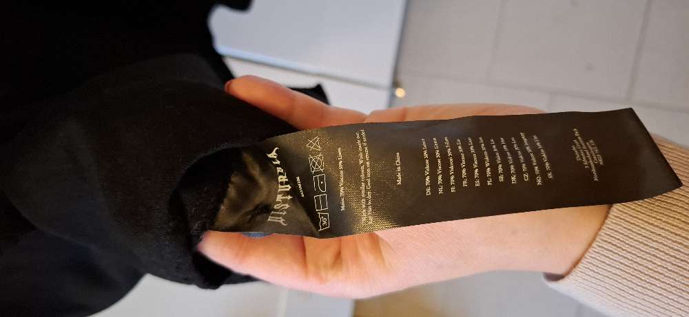 Disturbia UK 12 kjóll með vösum