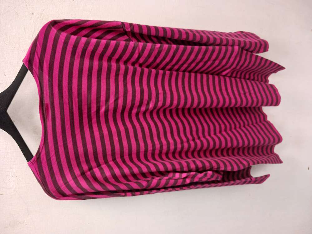 Marimekko pinkki raitamekko XL