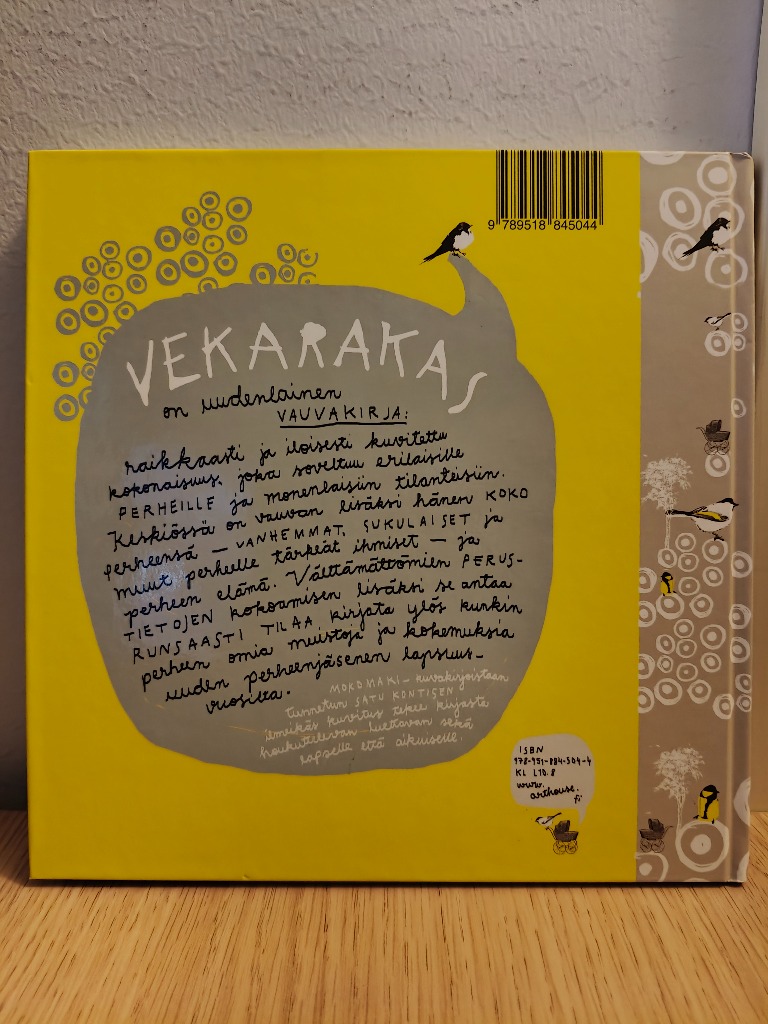 Vekarakas -vauvakirja