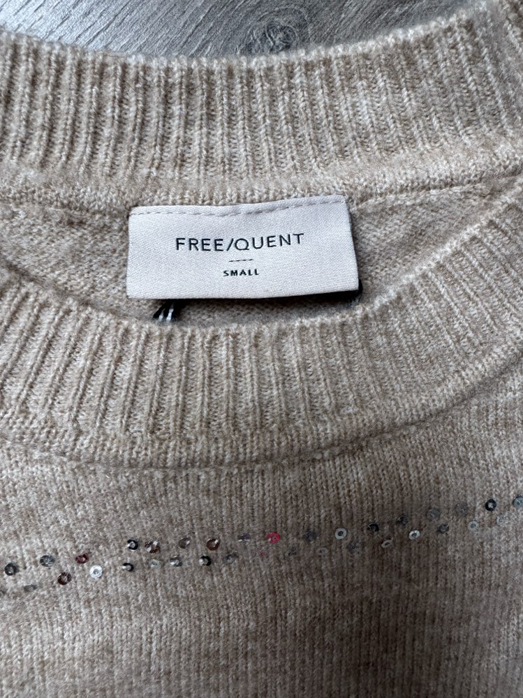 Strikk med paljetter frequent S