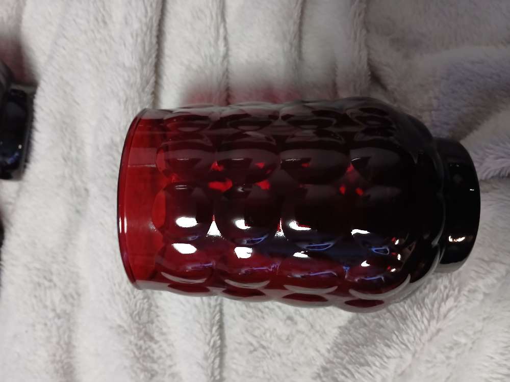 Royal Ruby Bubble 6 lasia ja 2 kulhoa