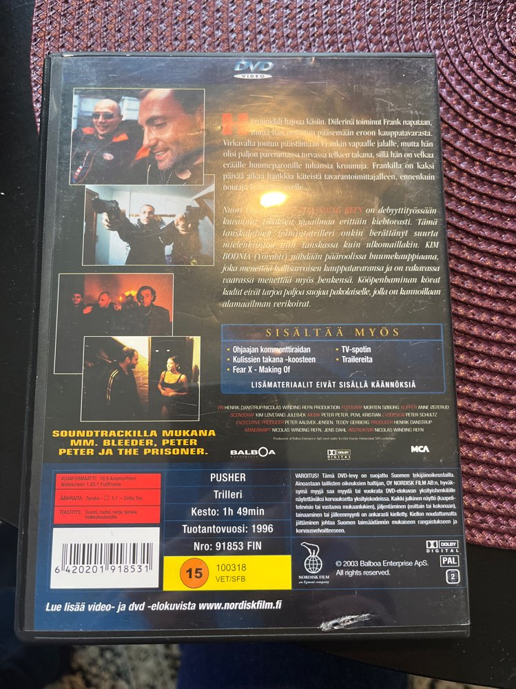 Pusher/DVD