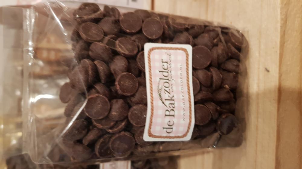 Smelt chocolade puur 250 gr
