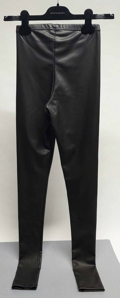 Mustat skin pants housut XS