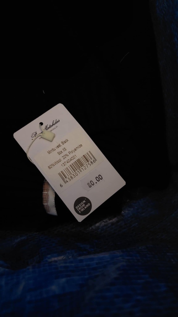 Mustat skin pants housut XS