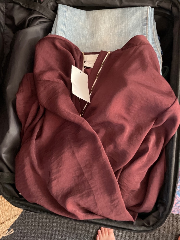 Lille jakke Rød 42 (ny) 