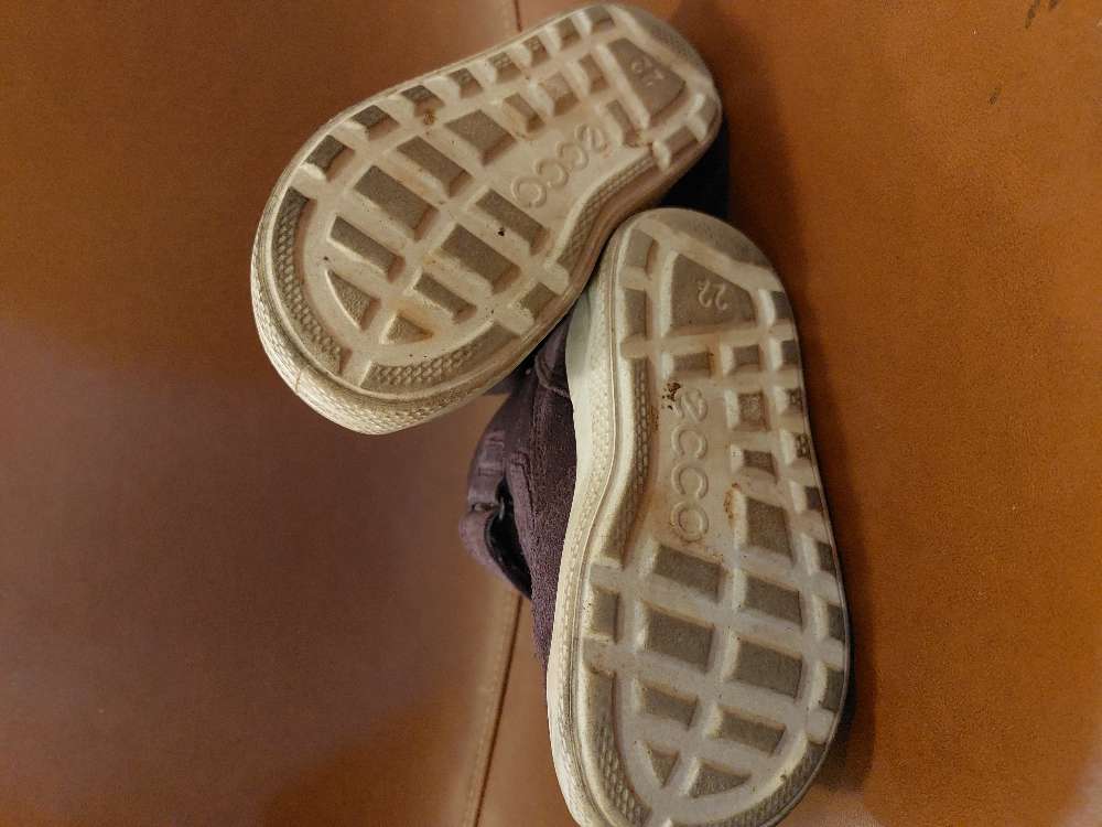 Fjólubláir Ecco kuldaskór st 22