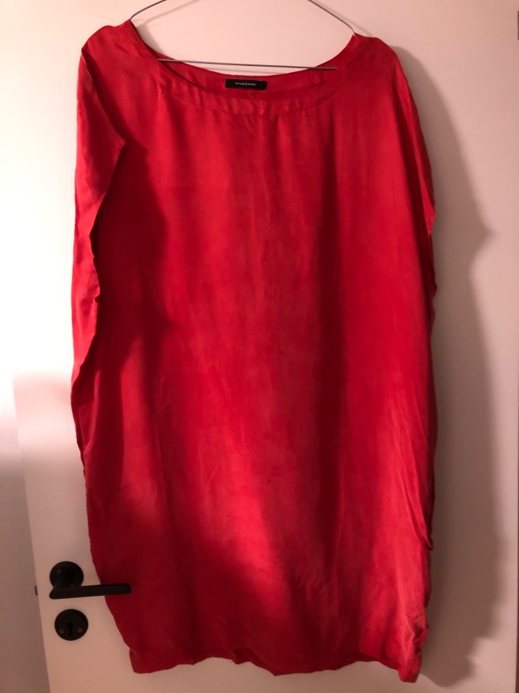 Samsøe kjole cupro rød str. S
