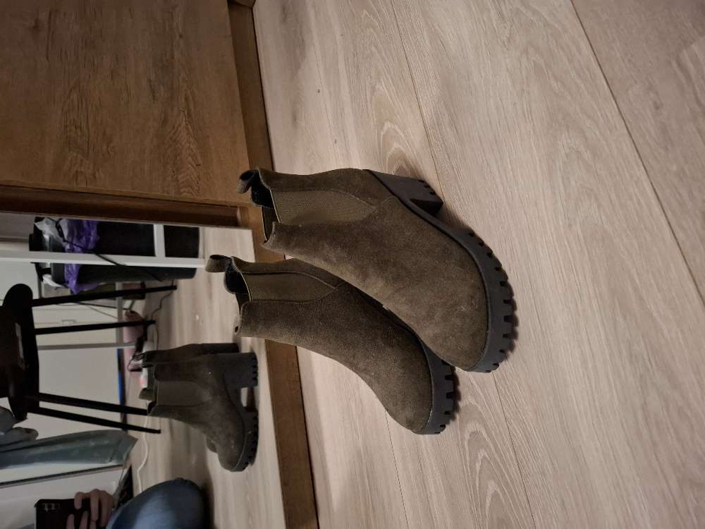 Grønne boots