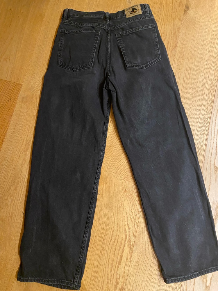 Gråsvarte jeans cava company str XS